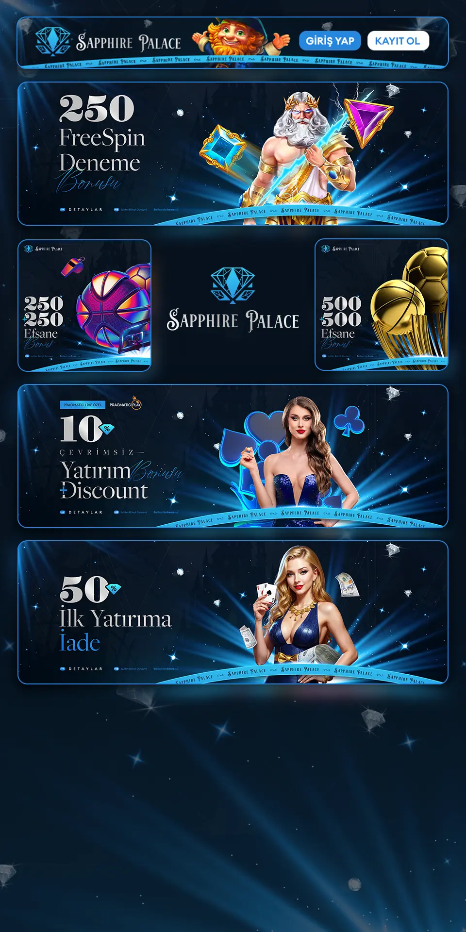 Sapphire Palace Giriş